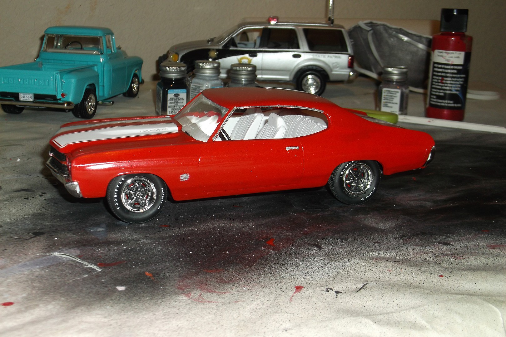 Chevy Chevelle T Plastic Model Car Kit Scale M Pictures By PSW