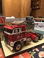 White Freightliner 2-in-1 SC/DD Cabover