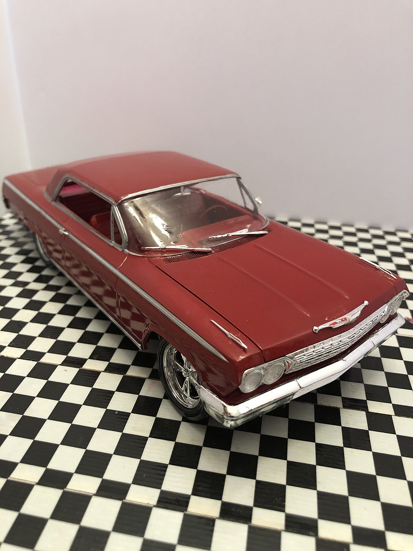 Chevy Impala Ss Hardtop In Plastic Model Car Kit