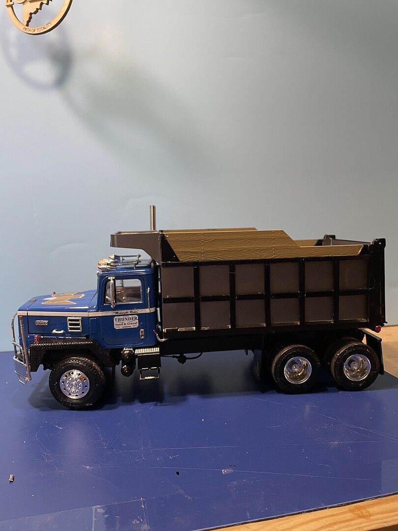 International Harvester Paystar Dump Truck Plastic Model