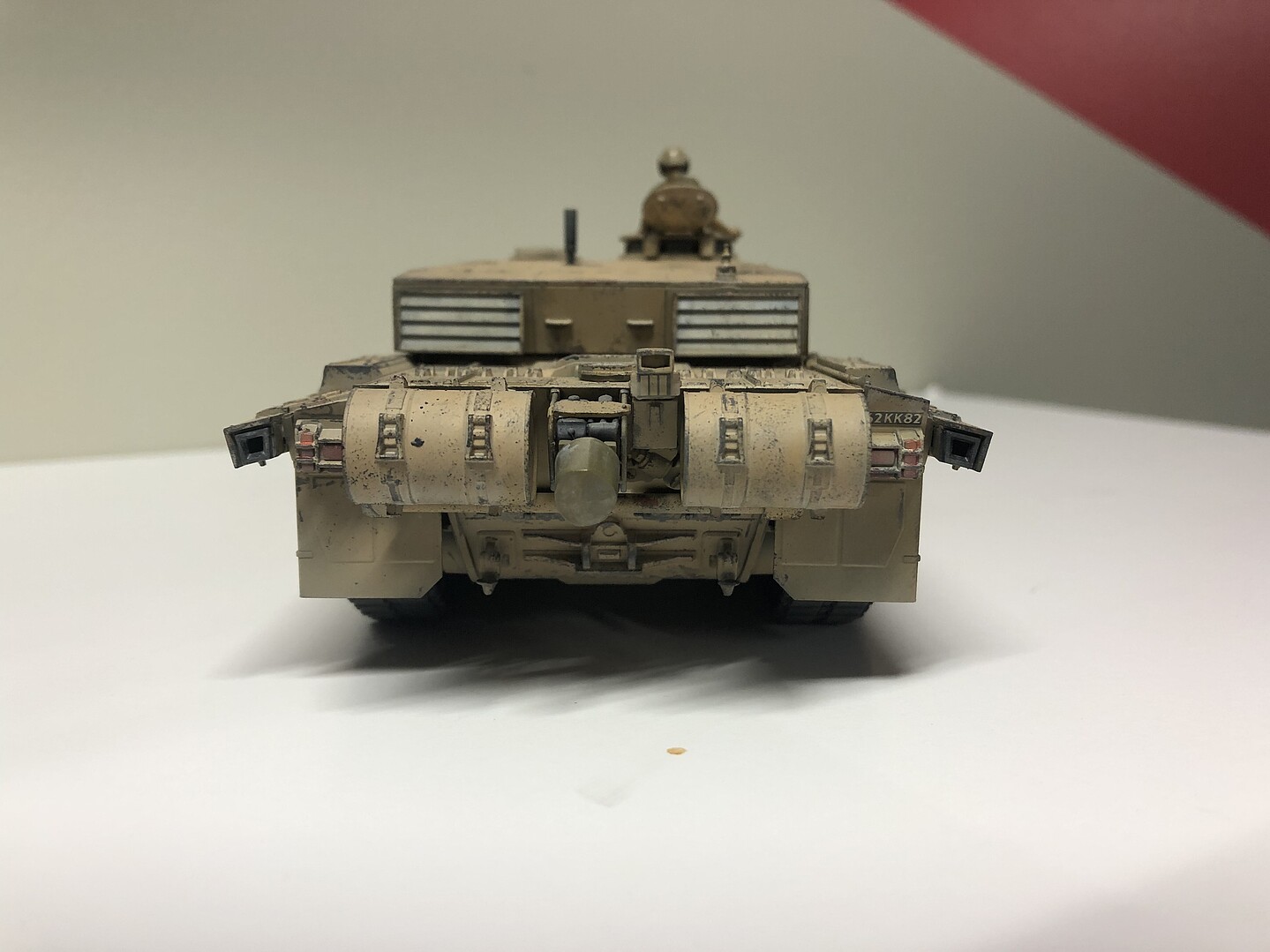 British Mbt Challenger Desert Plastic Model Military Vehicle Kit