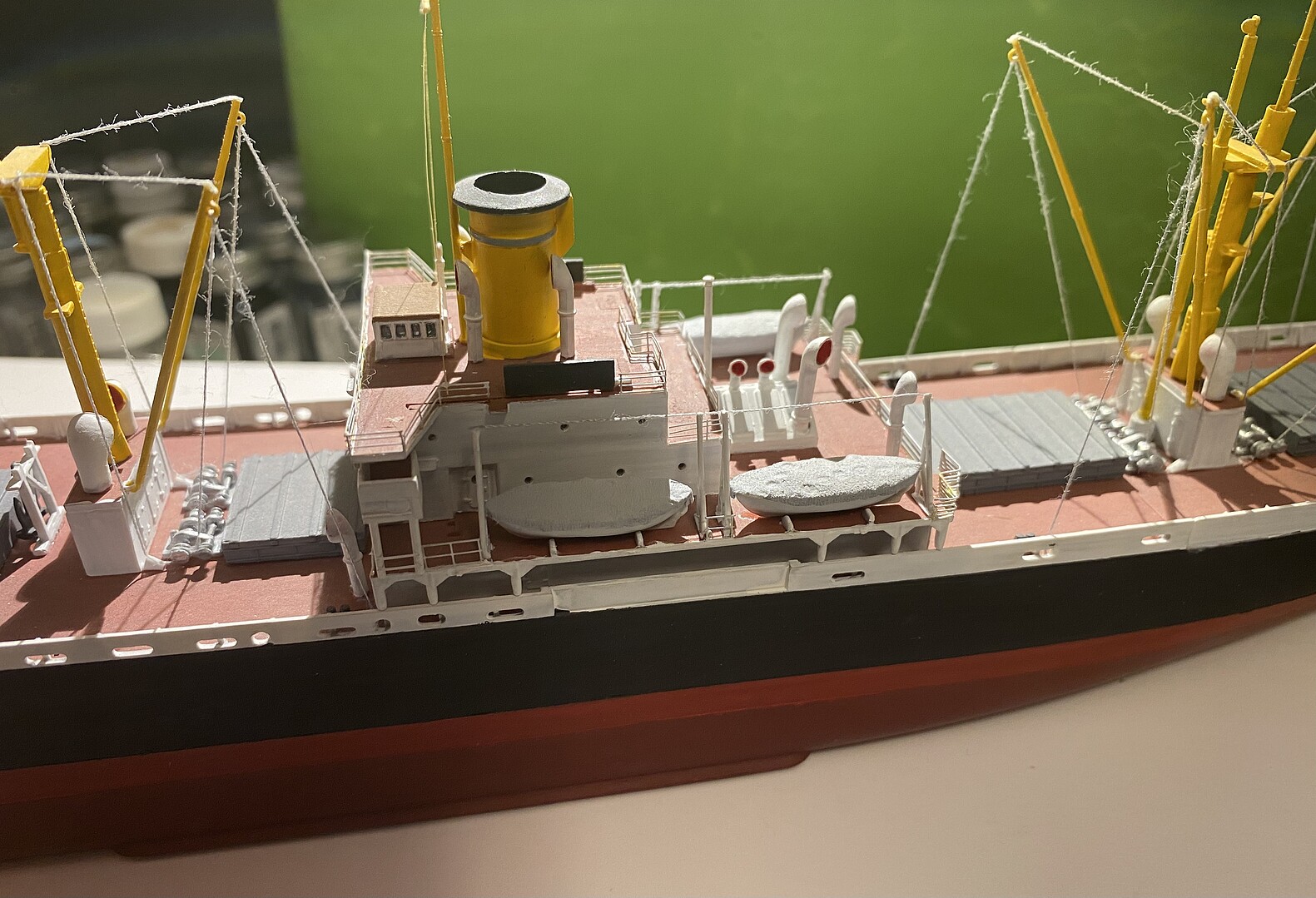 Uss Liberty Ship John W Brown Plastic Model Military Ship Kit