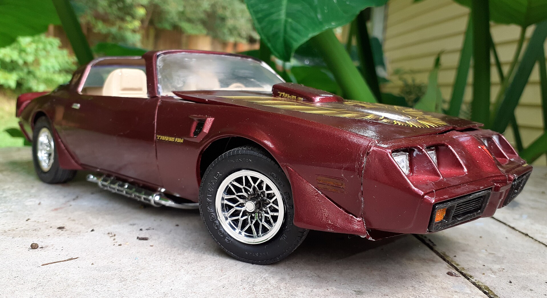 Pontiac Firebird Plastic Model Car Kit Scale