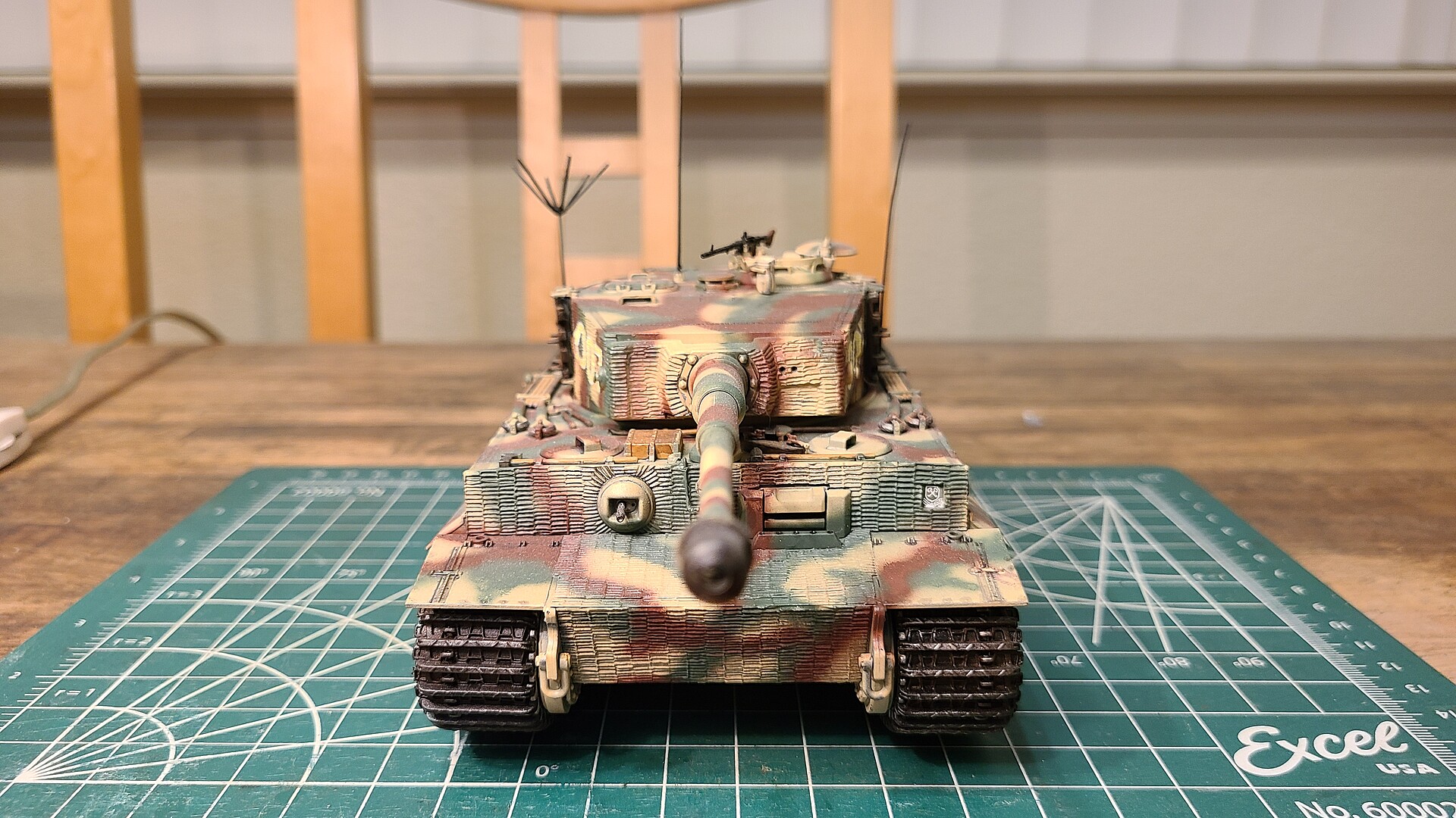 Sd Kfz Tiger I Late Production Plastic Model Military Vehicle