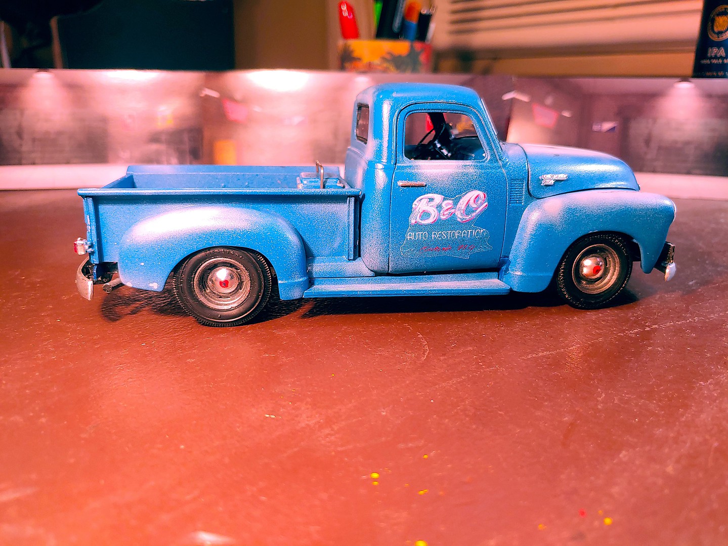 1950 Chevy Pick-Up -- Plastic Model Truck Kit -- 1/25 Scale -- #1076-12