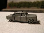 Checker Taxi Cab w/Decals (Unpainted Metal Kit)