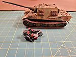 SdKfz 186 Jagdtiger Tank Porsche Prod w/Zimmerit