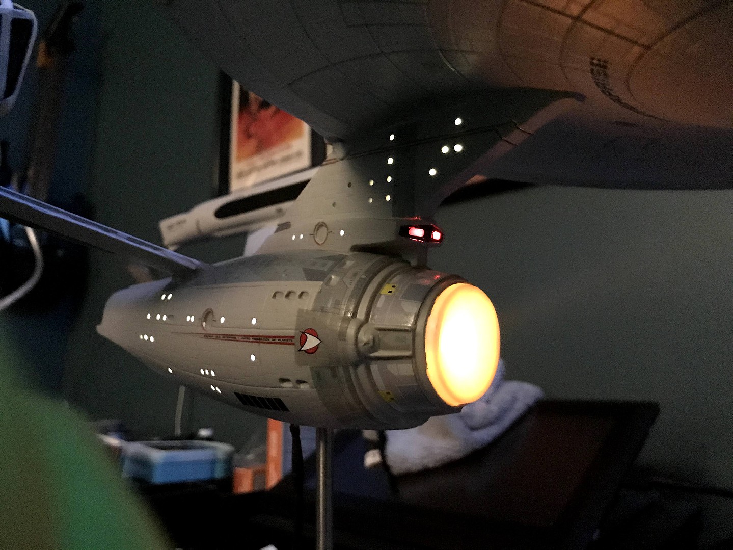 Star Trek USS Enterprise Refit Science Fiction Plastic Model Kit