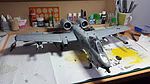 A10A Thunderbolt II Single-Seat Fighter Plane