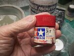 Acrylic XF7 Flat Red 3/4 oz