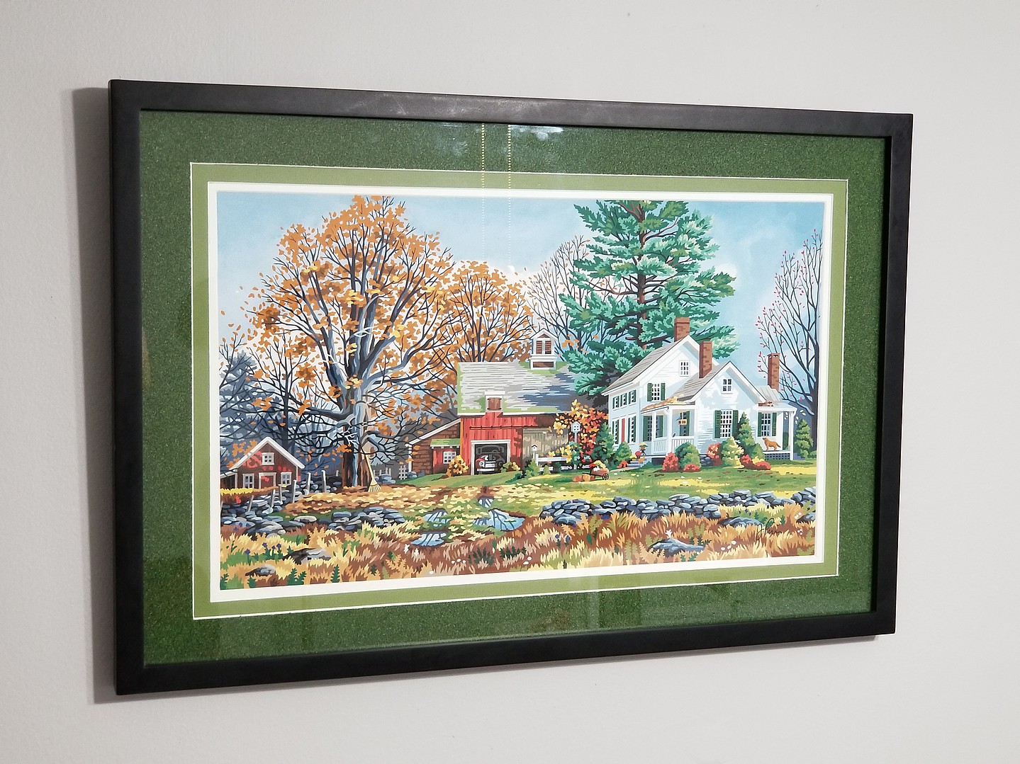 Dimensions Precious Days (Country Farm Home)(20''x12'') Paint By Number Kit #91652