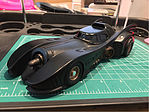 1989 Batmobile with Resin Batman Figure
