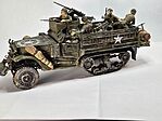 1/35 US Armored Personnel Carrier M3A2 Halftrack (Re-Issue)