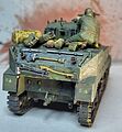 US Light Tank M5A1 w/4 Figures