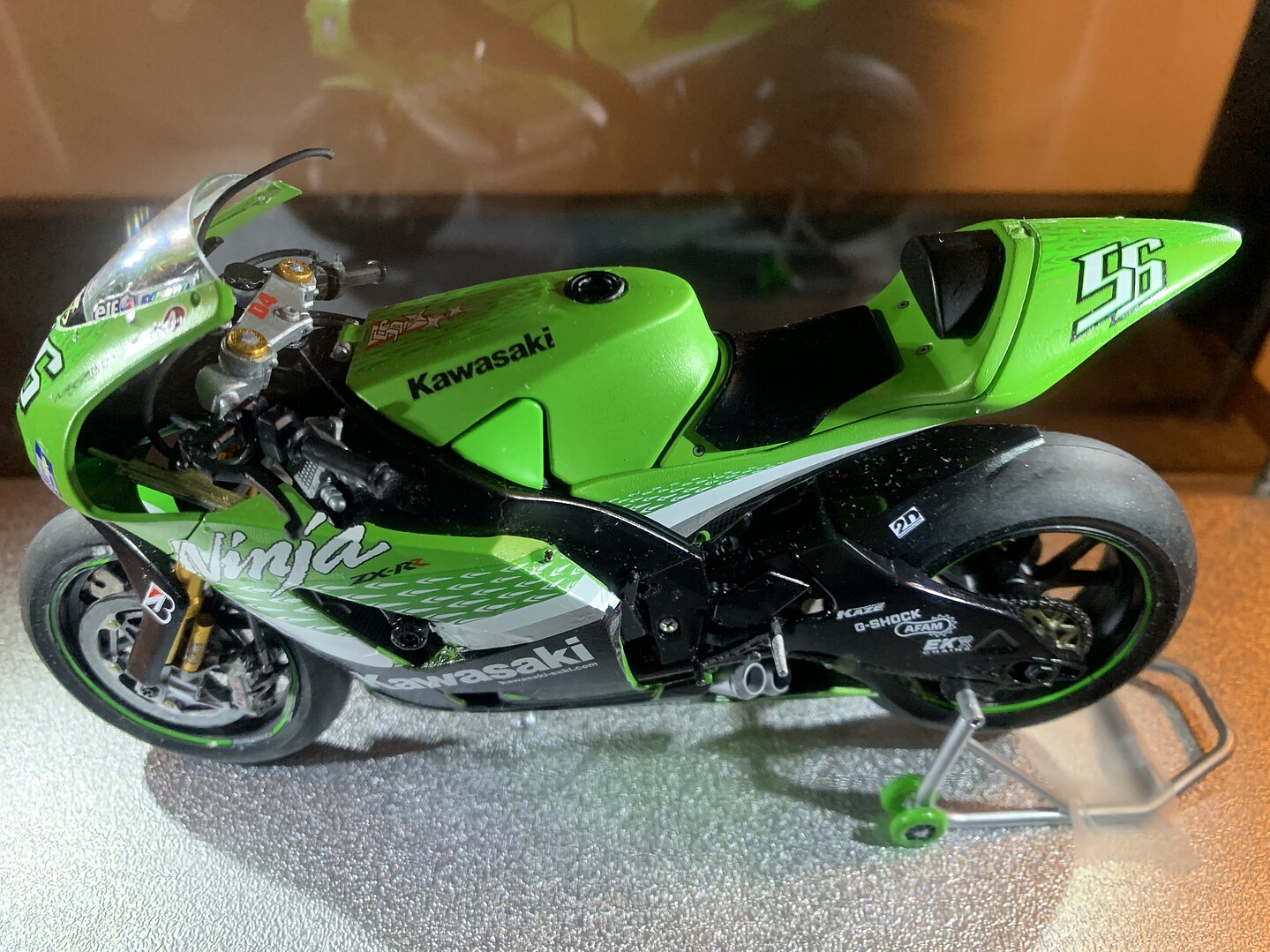 Kawasaki Ninja ZX RR Bike Plastic Model Motorcycle Kit 1 12 Scale