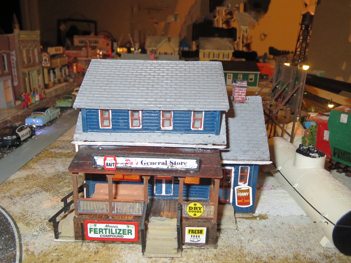 Model Train Structures  Tackle shop, Model trains, Model train