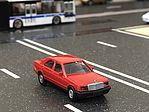 Automobile Mercedes 190 E Sedan - Minikit - Red