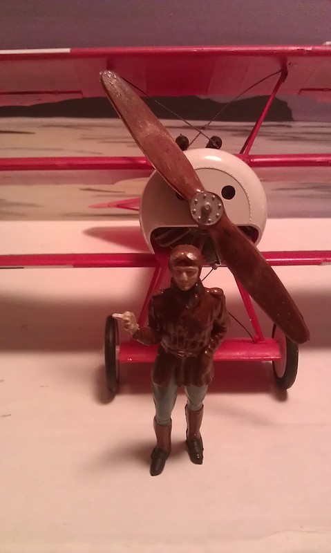 Fokker Dr I Manfred Von Richthofen Triplane Plastic Model Airplane