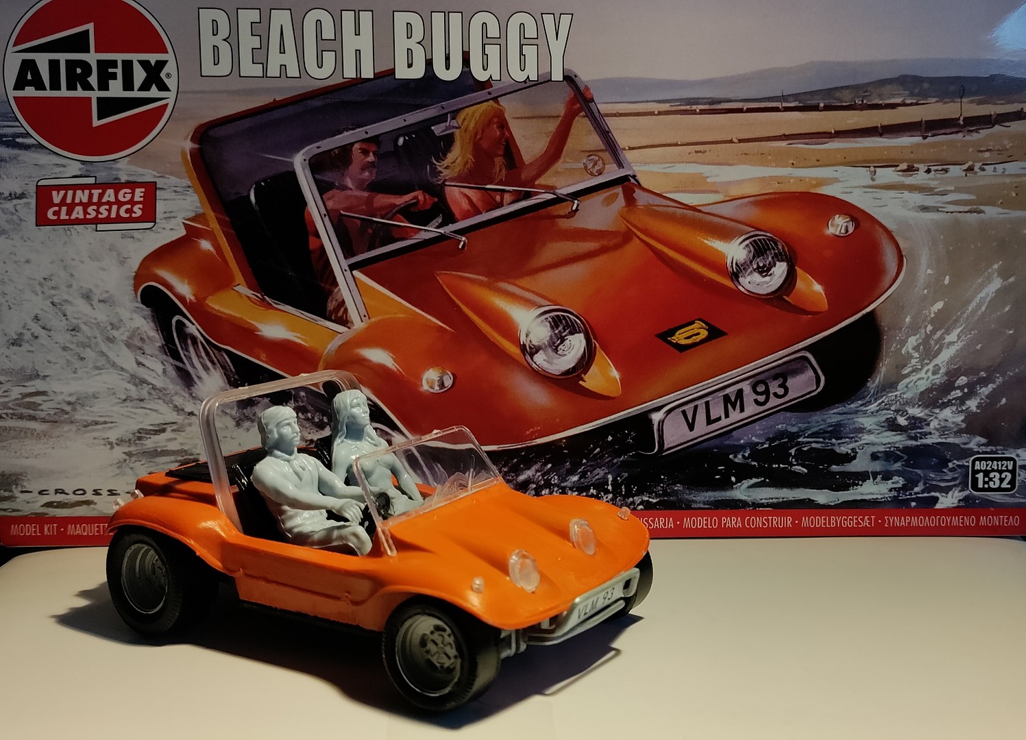 Beach Buggy Plastic Model Car Vehicle Kit Scale