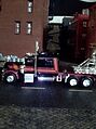 Peterbilt 389 sleeper cab with pneumatic trailer