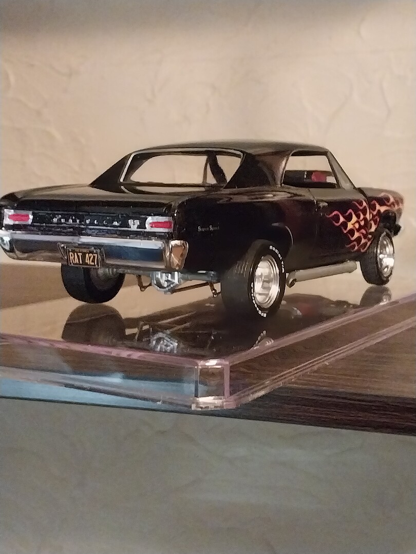 Chevy Malibu Ss In Plastic Model Car Kit Scale