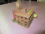 Model-Power Building Kits Railroad Hotel - 4-1/2 x 2-3/4'' 11.3 x 6.9cm - N-Scale