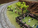 Woodland Foliage Conifer Green Model Railroad Tree #f54