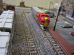 Bachmann EMD F7A DCC Equipped Santa Fe War Bonnet N Scale Model Train Diesel Locomotive #63755