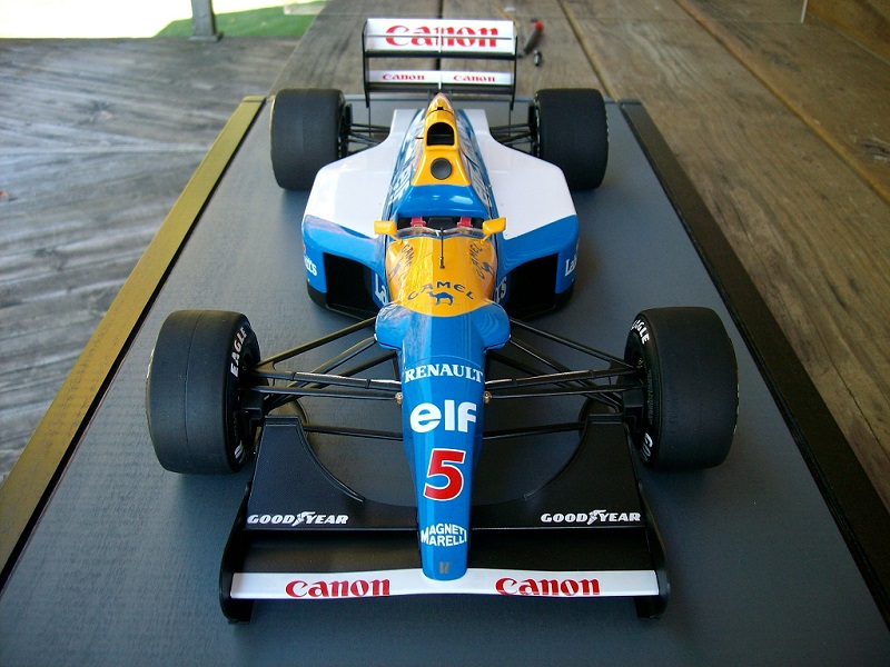 Williams FW14B Renault Plastic Model Formula 1 Car 1/12 Scale 12029 pictures by ttavant1