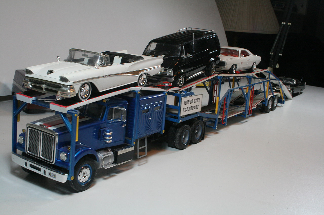 plastic model trailer kits