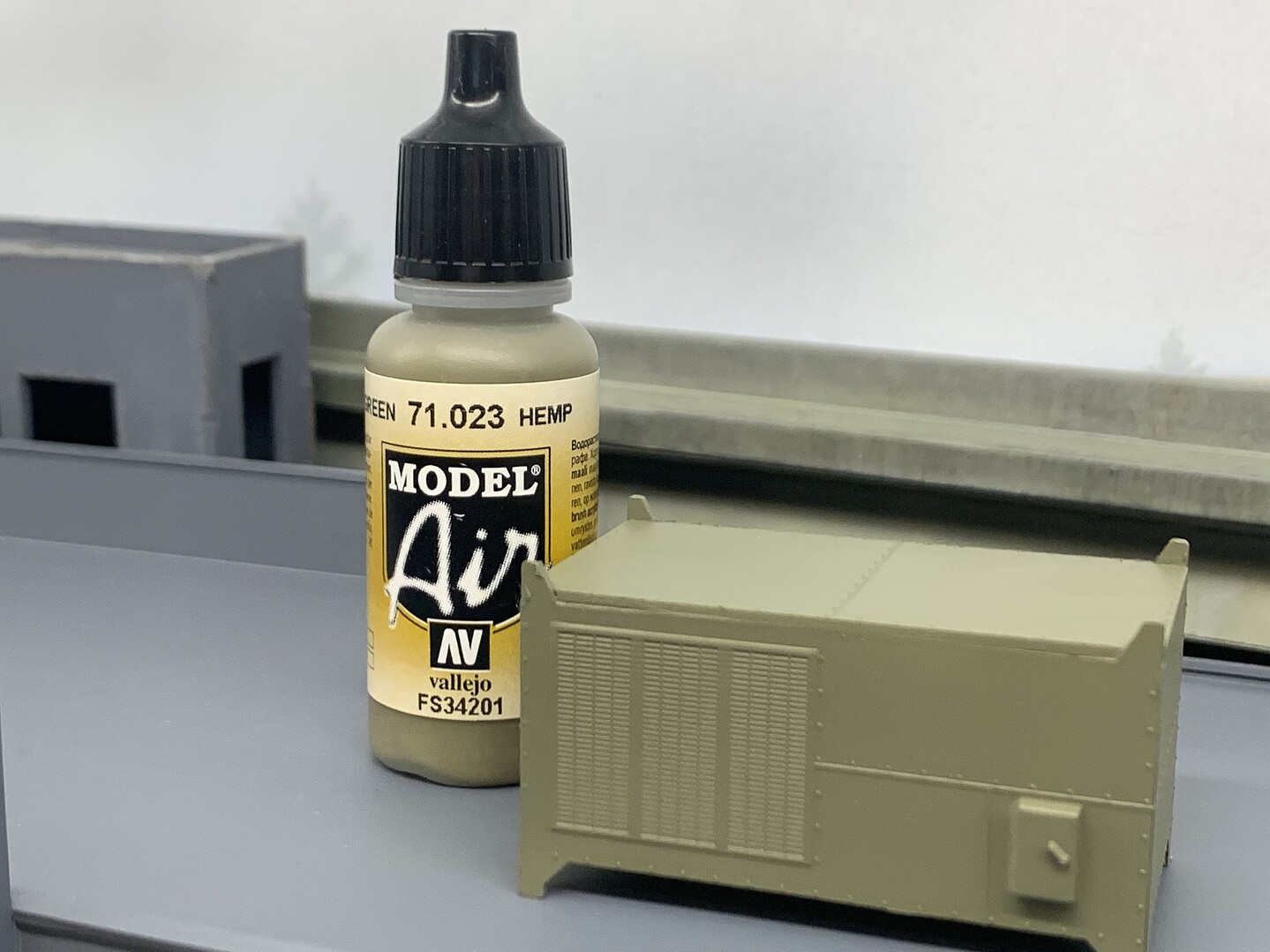 Vallejo Model Air US LIGHT GREEN 17ml - Hobby and Model Acrylic