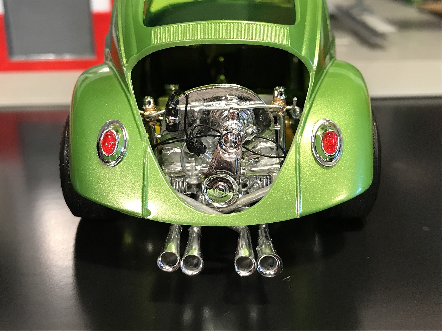 vw beetle scale model