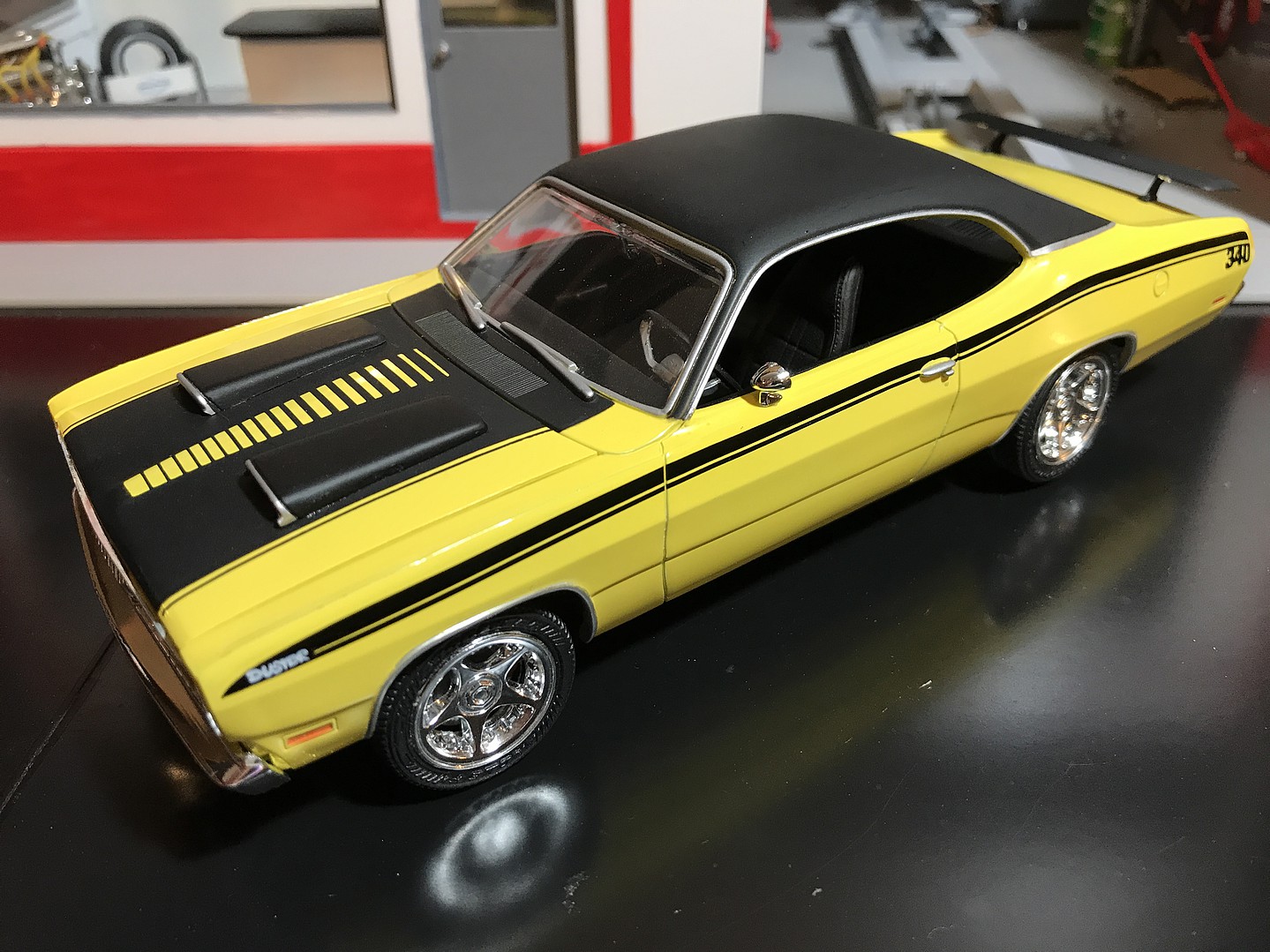 plymouth duster model car kits