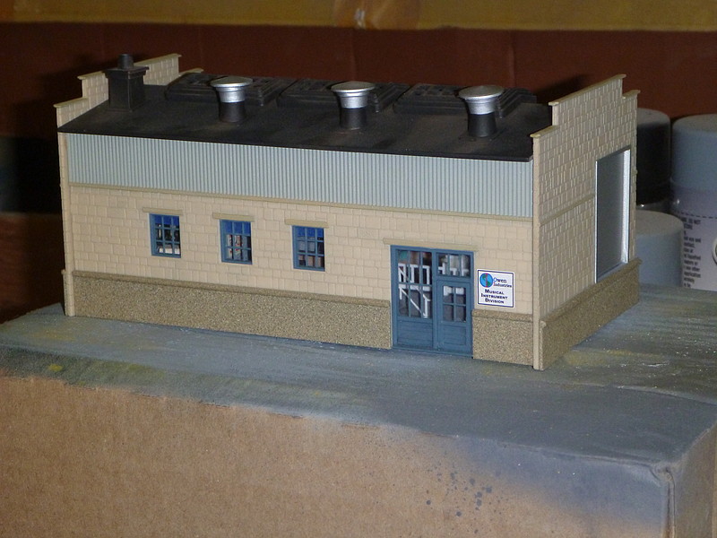 Interstate Freight Terminal Kit Ho Scale Model Railroad Building