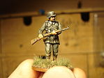 Wargames German Infantry Platoon Late War Plastic Model Figure Kit 1/56 Scale #w2001