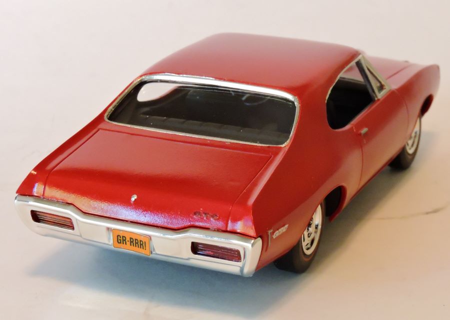 Pontiac Gto Hardtop Craftsman Plastic Model Car Scale