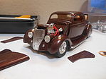 AMT 1936 FORD COUPE Plastic Model Car Truck Vehicle Kit 1/25 Scale #824
