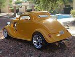 Amt Ford Window Coupe Street Rod Plastic Model Car Vehicle Kit