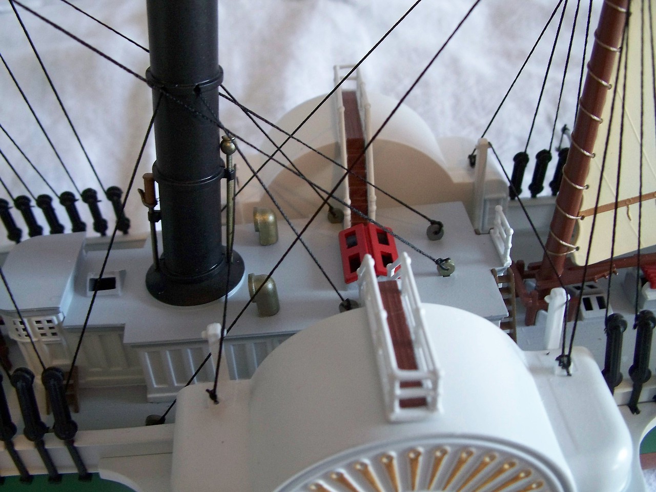 Civil War Blockade Runner Military Boat Plastic Model Military Ship