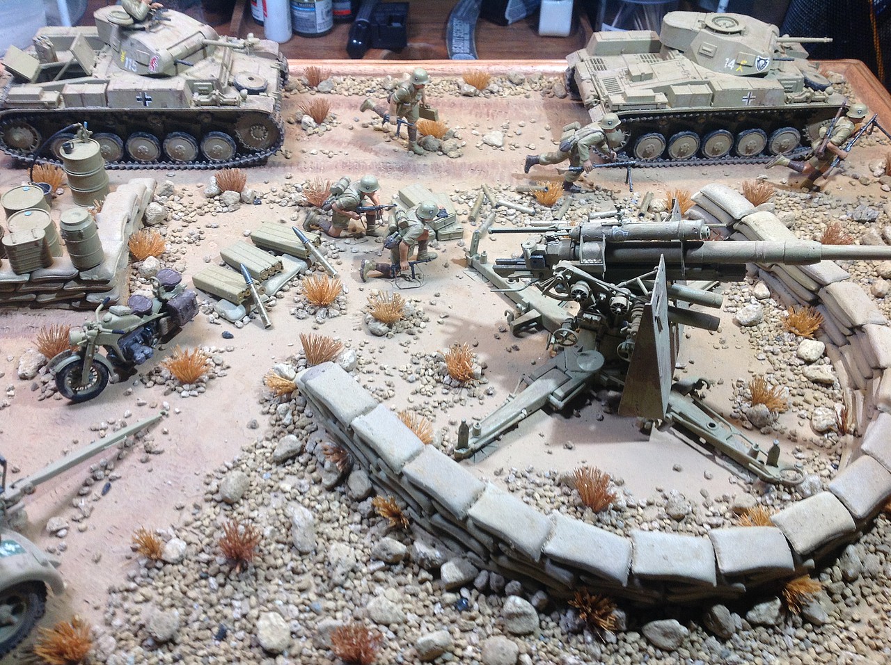 flak 88 diorama