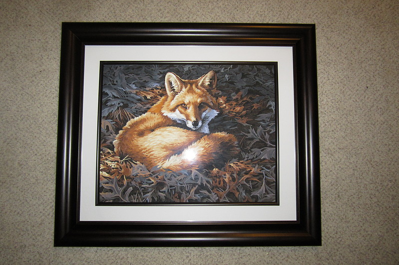 Dimensions Sunlit Fox Paint By Number Kit #91380