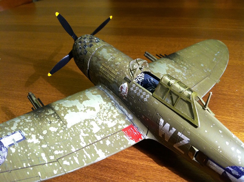 Revell-Monogram P-47D Thunderbolt Razorback Plastic Model Airplane Kit 1/48 Scale #855261