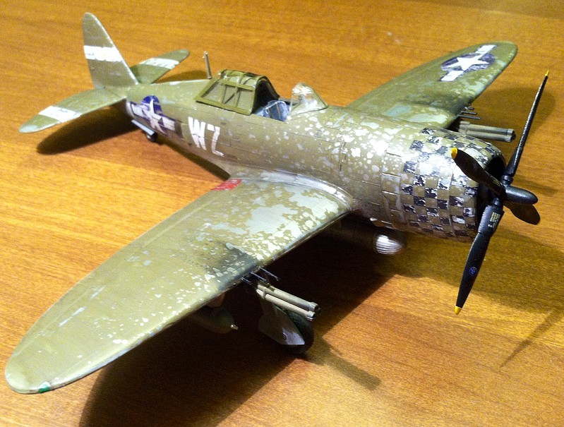 Revell-Monogram P-47D Thunderbolt Razorback Plastic Model Airplane Kit 1/48 Scale #855261
