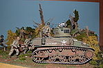 Academy M3A1 Stuart Light Tank Plastic Model Military Vehicle Kit 1/35 #1398