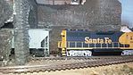 Bachmann EMD GP40 Santa Fe #3509 HO Scale Model Train Diesel Locomotive #63515