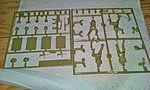 Tamiya German DAK Africa Corps Soldier Set Plastic Model Military Figure Kit 1/35 Scale #35037