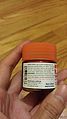 Acrylic X26 Clear Orange 3/4 oz
