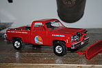 GMC Pickup with Snow Plow