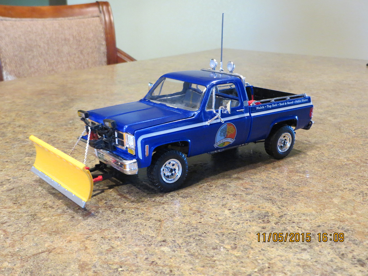 revell gmc pickup with snow plow