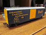 50' Plug Door Boxcar B&O Blue/Yellow